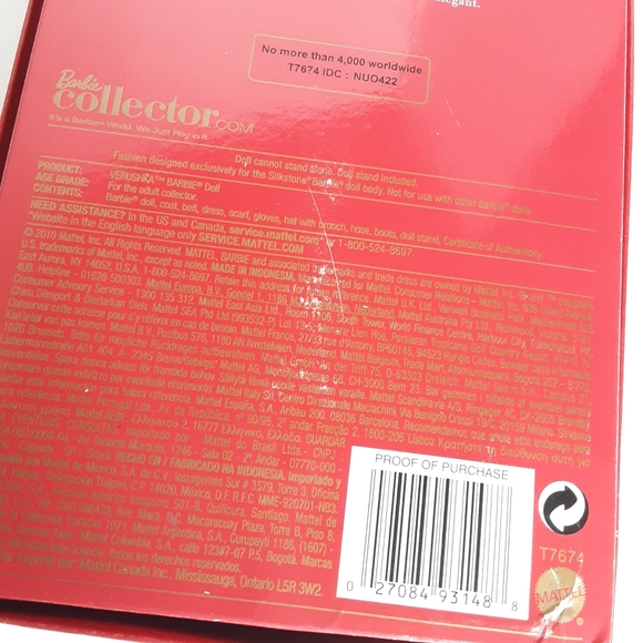 Barbie Fashion Model Collection Russia Verushka Doll - Picture 13 of 16